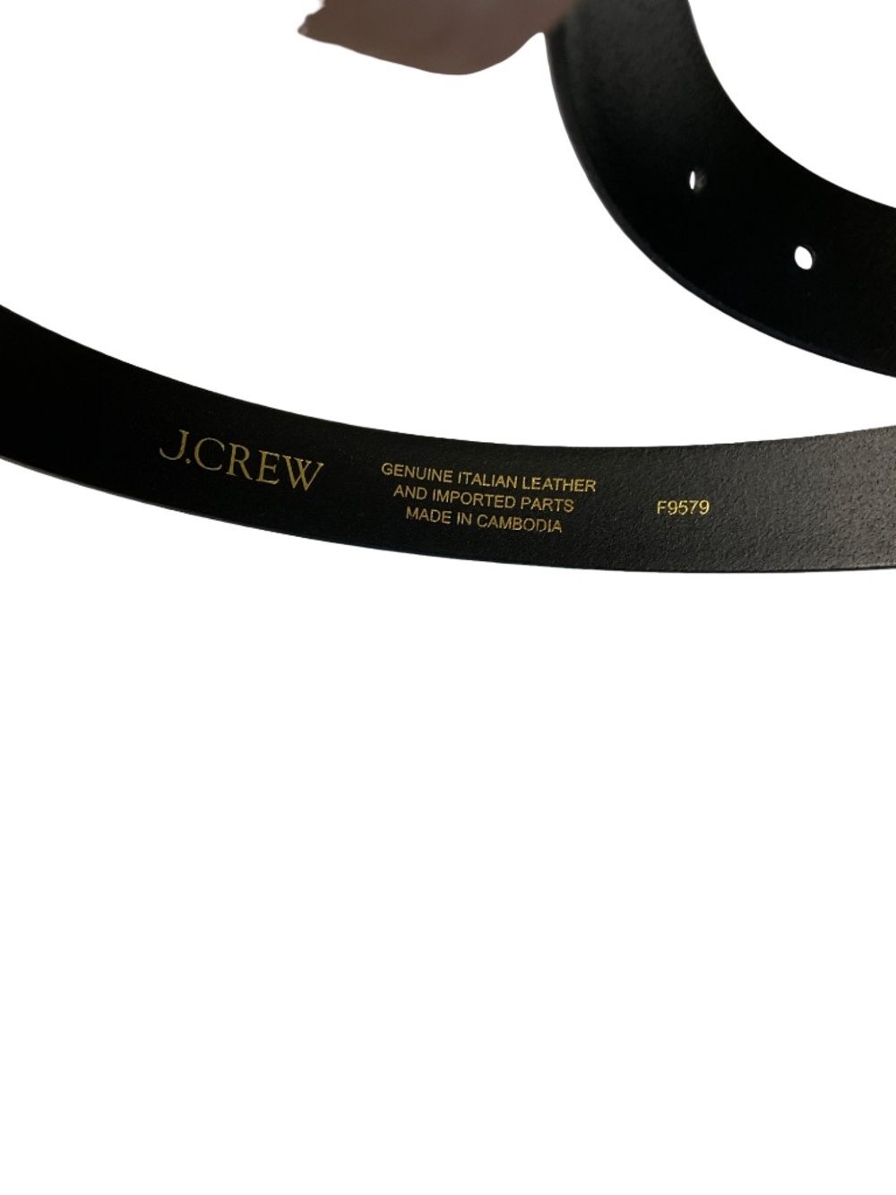 J. Crew Classic Belt in Italian Leather NWT - Picture 8 of 9